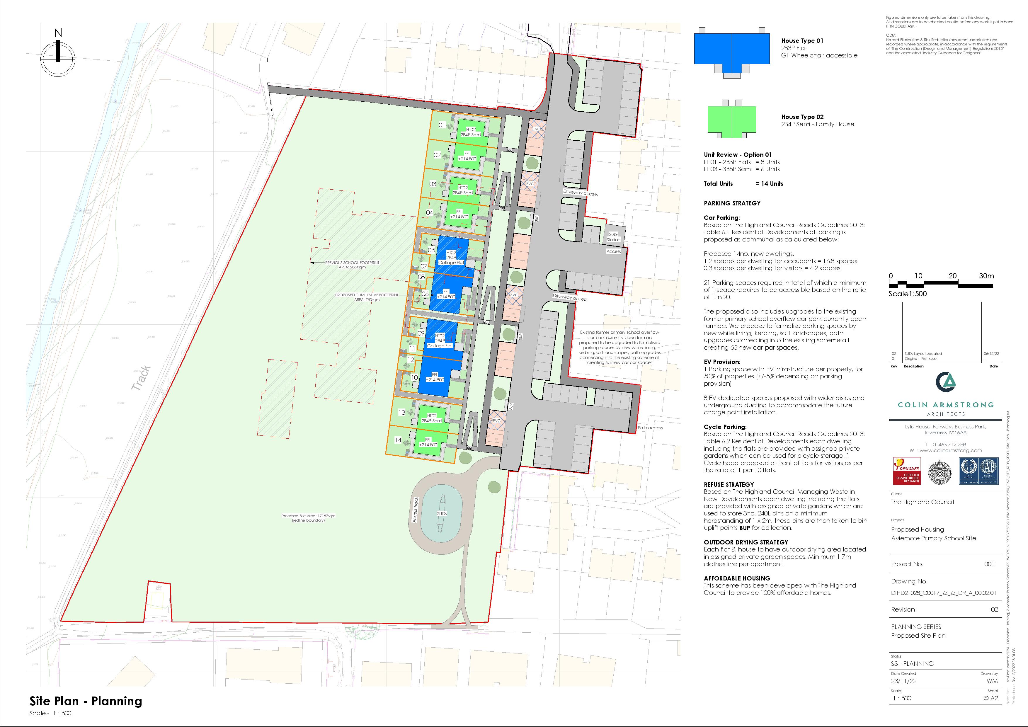 07-02-2023 14 Houses on former Primary School site